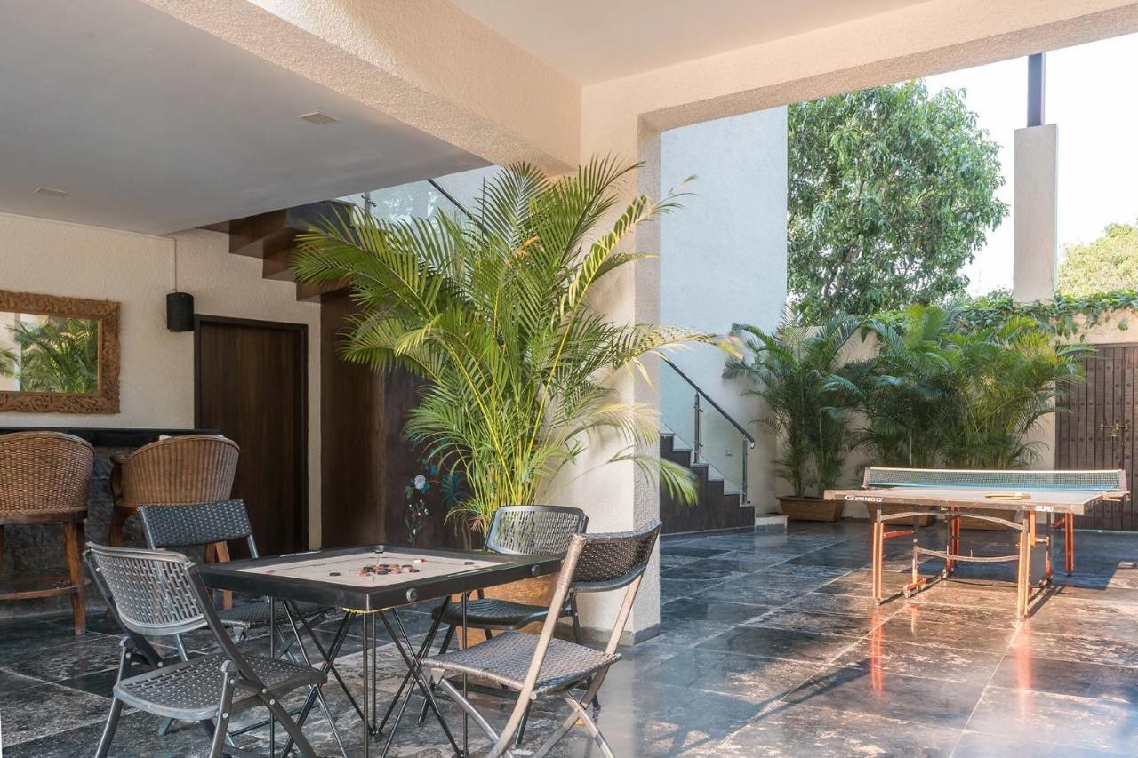 The Leaf By Stayvista - An Enchanting Escape Offering A Pool, Terrace, Lush Lawn, Contemporary Interiors, And Indoor Games 알리바그 외부 사진